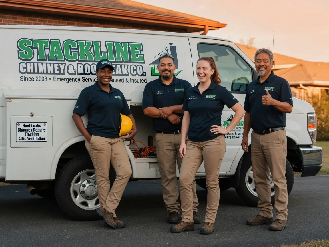 Chimney flashing repair company in Glyndon, MN
